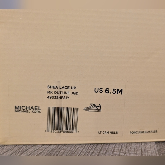 Michael Kors Brown and White Women's Sneakers - Picture 5 of 5